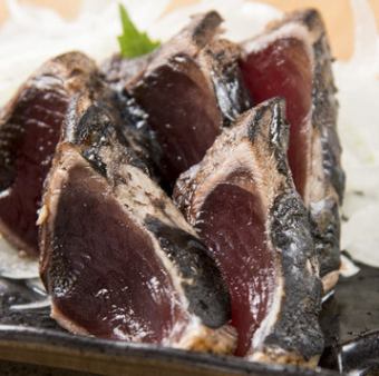土佐鰹のタタキ