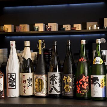 魚料理と相性抜群◎厳選した日本酒や焼酎など種類豊富!