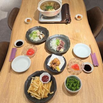 【シンプル櫻コース】2時間飲み放題(80種類以上)付き！4400円(税込)