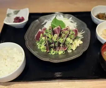 高知直送 鰹のたたき定食