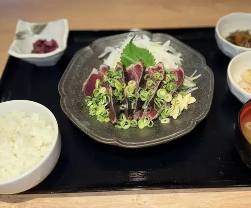 高知直送 鰹のたたき定食