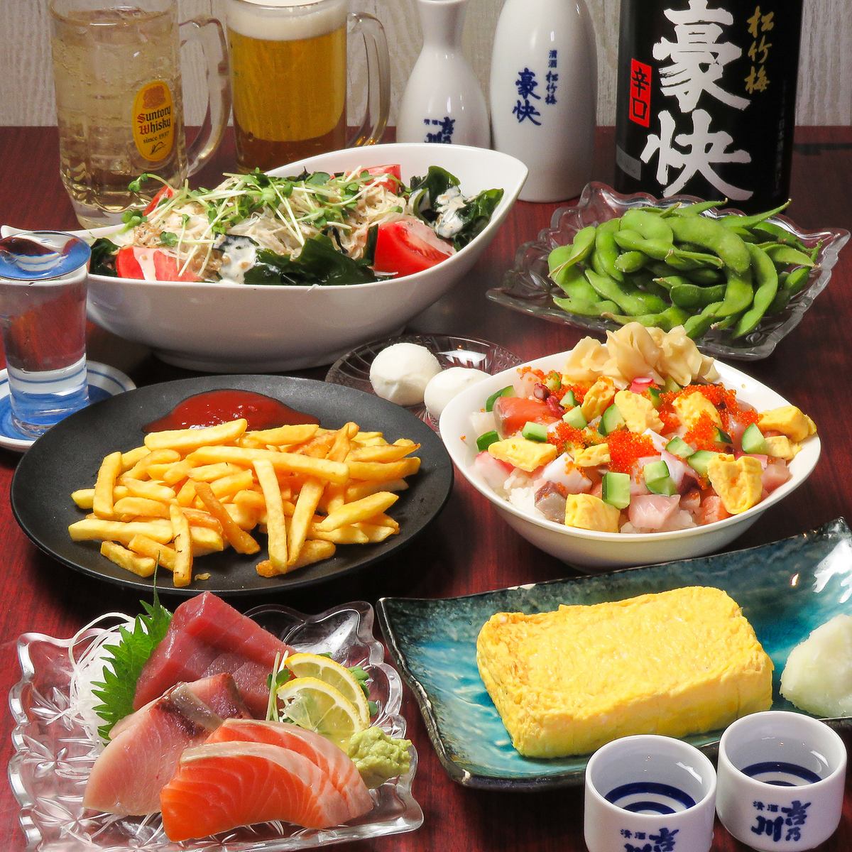 [1 minute walk from Keikyu Kamata Station] Close to the station! Super cheap! Private rooms available! The long-awaited seafood izakaya is now open!