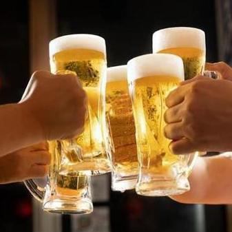 [60-minute all-you-can-drink] 1,100 yen | Perfect for a quick drink or a second stop! Enjoy casually!