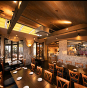 The interior of the shop is adorable, designed by an Italian artist!