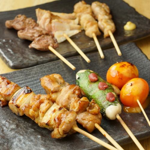 A variety of our proud and recommended skewers★