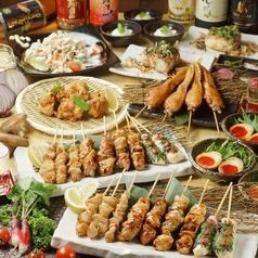 【推荐】引以为豪的烤鸡肉串套餐◆共8道菜品◆3,850日元（含税）