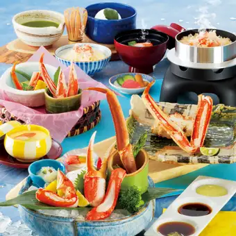 【6月1日~9月15日限定】彩かに造り会席《第一・二弾》【涼香(りょうか)】全13品◆7480円(税込)