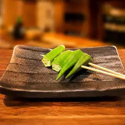 Okra Skewers