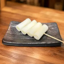 Green onion skewers