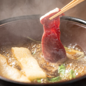 【3種の馬肉食べ比べ】ウマサブロー出汁しゃぶしゃぶコース4,500円（税込)<全16品>