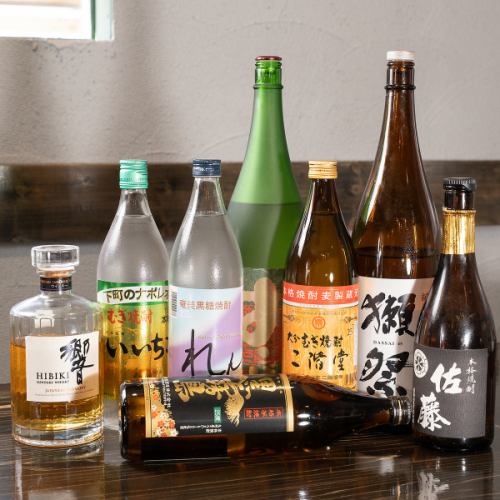 充実のドリンクメニュー◎