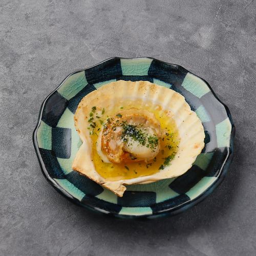 殻付きホタテ