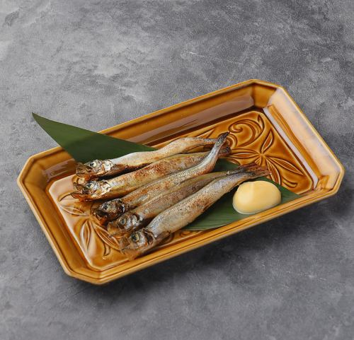 子持ちししゃも焼き