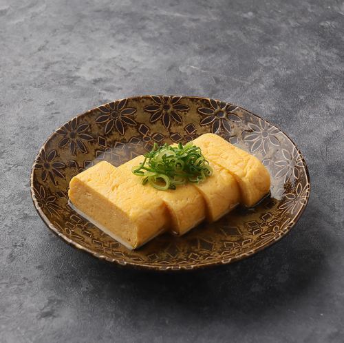 自家製出汁かけ　だしまき