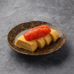 自家製出汁かけ　だしまき　博多明太子乗せ
