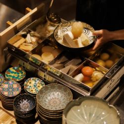 自家製出汁おでん盛り合わせ