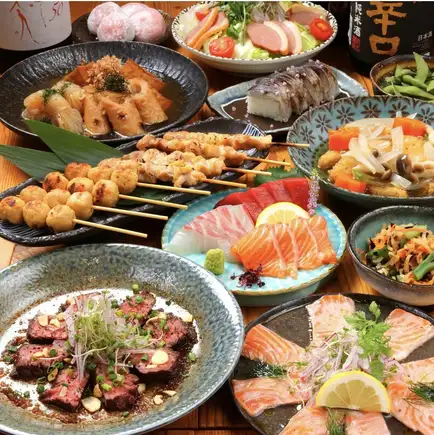 2h飲み放題!!【忘年会・新年会に◎】 生ビール付に変更可♪とっとっと冬堪能コース 全16品
