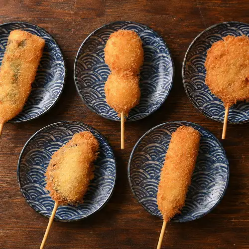 おまかせ串揚げ5種盛り