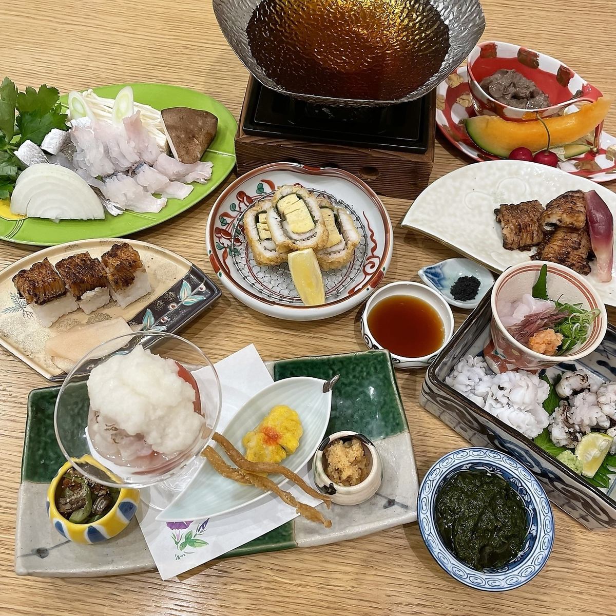您可以享受禮貌和精緻的菜餚。精湛技藝閃耀的日式餐廳。