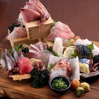 ◆2H飲み放題付はなたれコース◆地野菜、地魚が楽しめる♪旬の刺盛や煮つけ含む9品５０００円