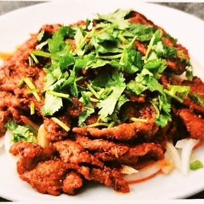 牛肉のクミン炒め
