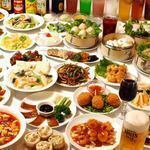 派对★No.1★108道菜自助餐+生啤酒也OK！2小时无限畅饮5588日元→5038日元