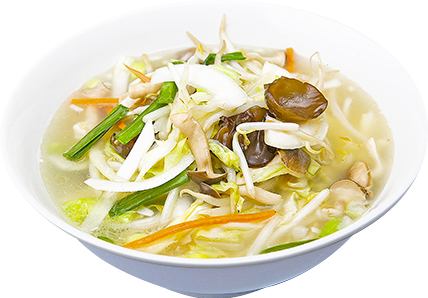 야채 탄멘 / 소금라면 / 간장라면 / 대만라면 / 麻婆麺