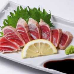 Grilled raw tuna