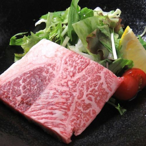 Kuroge Wagyu beef steak from Kagoshima Prefecture (50g)