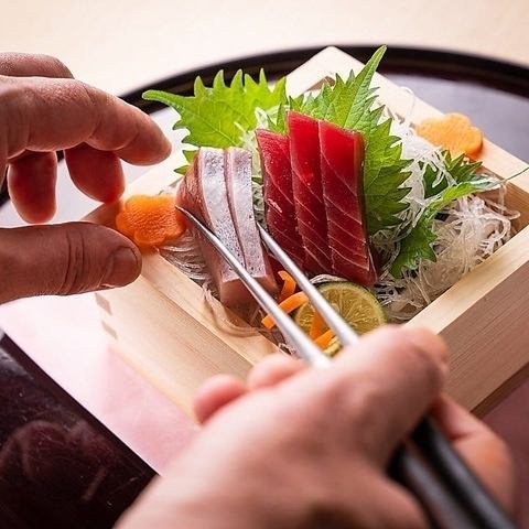ぜひ食べて頂きたい『鮮魚』のお料理で飲み会を！