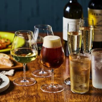[Share-style basic course + all-you-can-drink] Melt-in-your-mouth Kato pork and grilled salmon, 6 dishes total