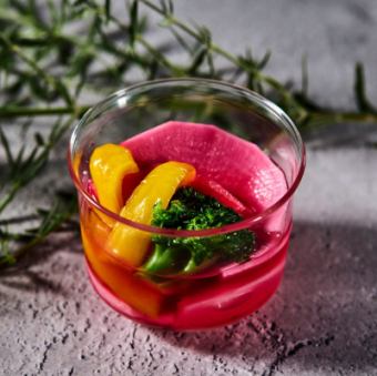 契約農家のピクルス