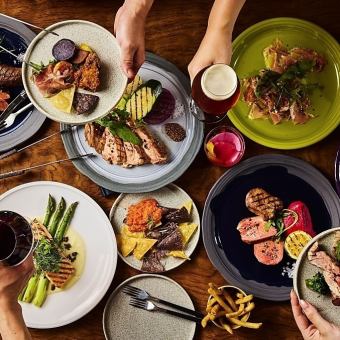 【2026宴会プラン】飲み放題付き歓送迎会におすすめ！低温調理ポークグリル＆シャルキトリ盛り