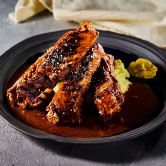 Pork spare ribs from Kato Livestock