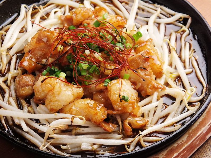和牛ホルモン鉄板焼き