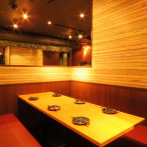 Relax on the sofa seats and relax.We are waiting for you in a casual modern space that is one step away from the hustle and bustle of Kyobashi.All-you-can-eat and drink, let's enjoy eating and drinking to the fullest today!