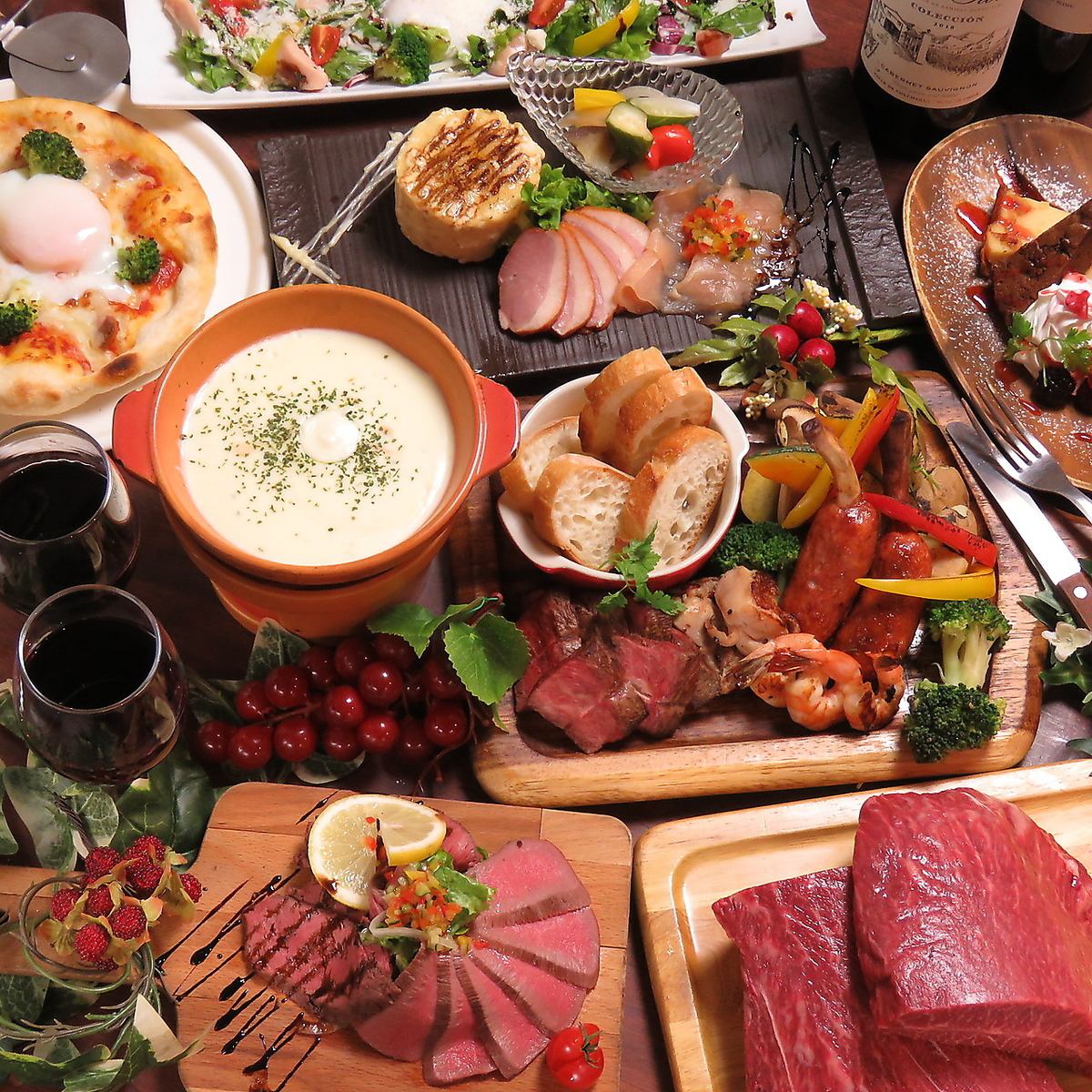 All-you-can-eat plan that is very popular with girls-only gatherings and moms-only gatherings from 2500 yen ★