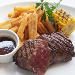 USプライムハンギングテンダーのグリル　250ｇ