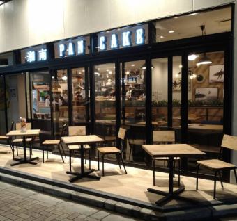 雨の日もOK♪ワンちゃんと一緒にお食事いただけます！