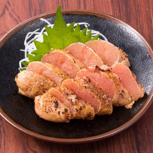 고소하게 찢어진 희귀 명란