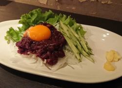 福島県産 『桜肉ユッケ』