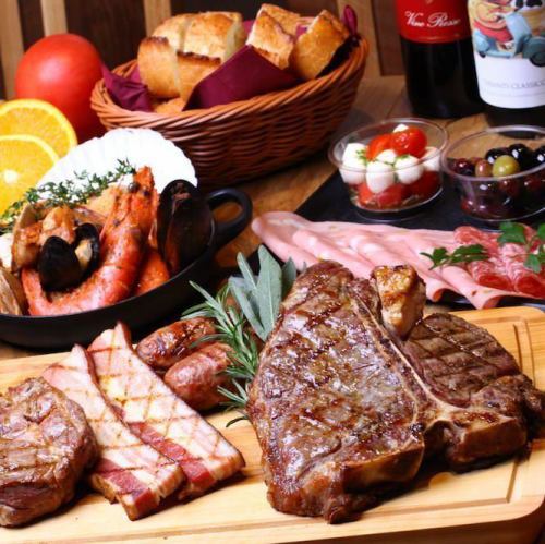 Barbecue empty-handed♪ Comes with all-you-can-drink for 3 hours! 6,800 JPY (incl.