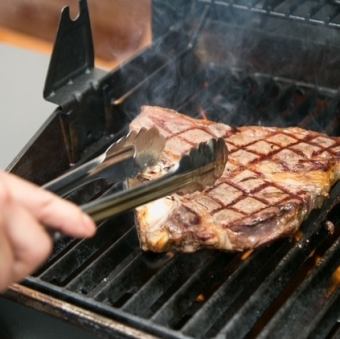 【2H飲み放題付き】3名様限定♪名物フィレンツェ風Tボーンステーキが味わえるプレミアムコース