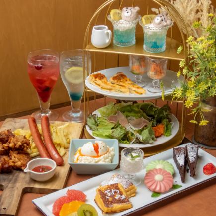 夜カフェ限定☆きわみ堪能セット