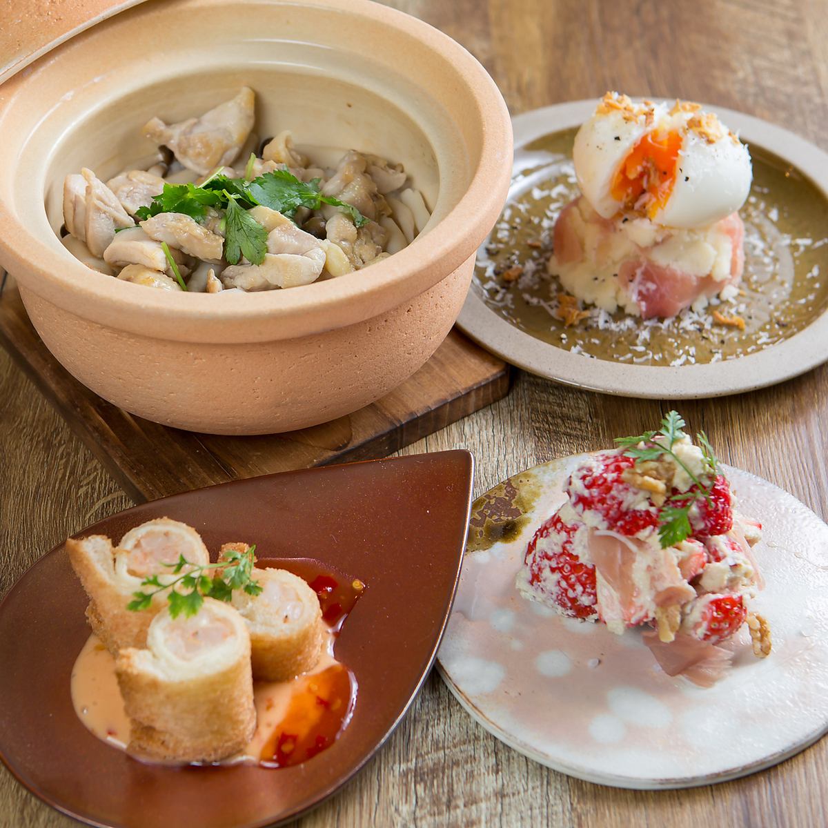  店長おまかせでこだわりの料理はいかがですか♪
