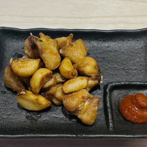 骨付きぼんじり&にんにくの唐揚げ