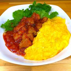 ふわとろ！鶏と玉子のチリソース