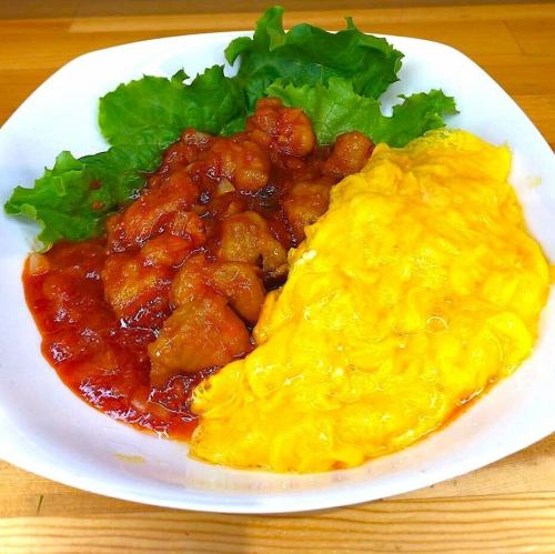 ふわとろ!鶏と玉子のチリソース