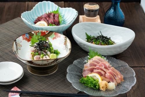 種類豐富的居酒屋菜單