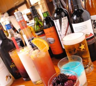 음료 무제한 120분 2500엔